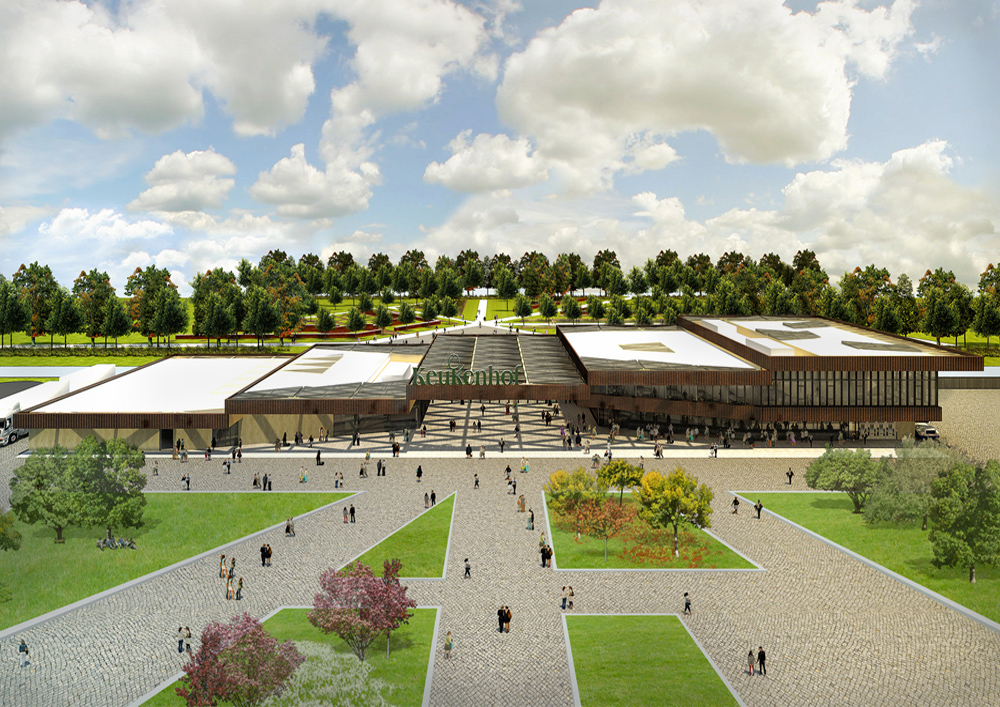 2014 10 09 Mecanoo designs new entrance building for the world famous Keukenhof gardens